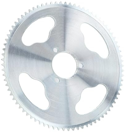 VGEBY Fahrradkette und Kettenrad-Kit, Kettenrad-Kettenrad-Kit 80T 25H 34mm 3-Loch-Kettenrad 10T H-Loch-Kettenrad 146-Glieder-Kette