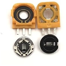 YANHAO [Video game parts] 20pcs for PS4 Controller Joystick Potentiometer 3D Joystick Buttons Joystick Side for PlayStation 4 Replacement Joystick [Replace]