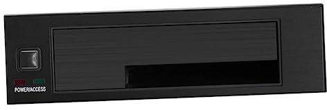 PartyKindom Internal 2.5/3.5 Inch Serial Ata Hdd Ssd Mounting Bracket Hard Drive Caddy Front Bay Adapter for Desktop Pc Optical Drive Bay Conversion Compatible with 3.5-inch to 5.25-inch Installation