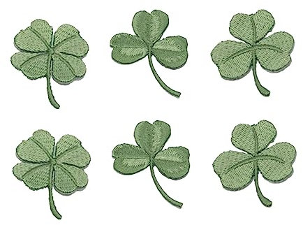 STOBOK 6 Stücke Blatt Form Stickerei Stoff Aufkleber Patch Aufkleber Für Kleidung Und Handwerk