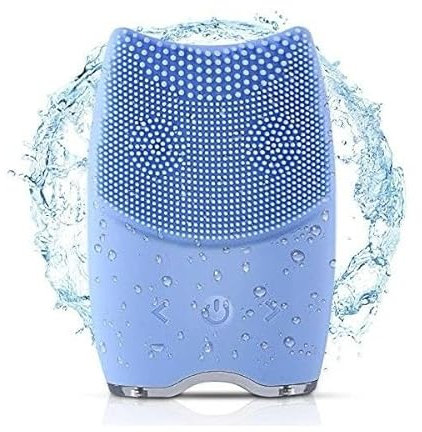 Nettoyant Visage Sonique en Silicone Appareil Doux pour Peau Nette et Nettoyage en Profondeur
