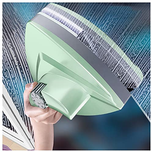 Nettoyeur vitres magnétique, Nettoyeur vitres magnétique Double Face, Brosse Nettoyage vitres, essuie-Glace vitres, Outils Nettoyage ménagers avec Corde Anti-Chute fenêtres à Double vitrage Grande h