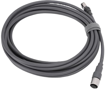 Walfront Cavo Prolunga Antenna 50M 164FT IP68 Sostituzione Connettori Prolunga Cavo Satellitare Resistente All'acqua per Prestazioni Elevate di 3a Generazione