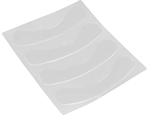 FILFEEL Patch Anti-Rides pour Lèvres en Silicone, Patch Lissant les Rides de la Peau Transparente, 4 Pièces