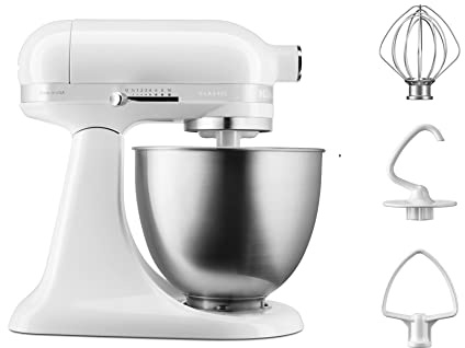 Kitchenaid 5KSM3310XEWH - Minirrobot de cocina classic