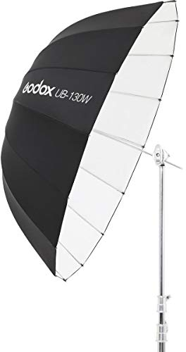 Godox Umbrella parabolica, 130 cm, colore: nero e bianco