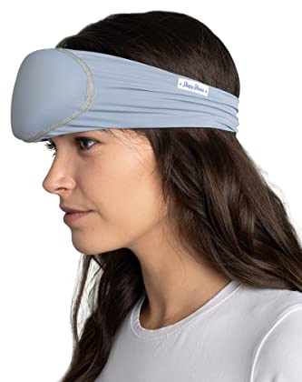 Sleepy Sleeves Headband Pillow (Grey)