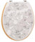 Five - Abattant WC en Bois & Charnières en zinc Déco Blackflora