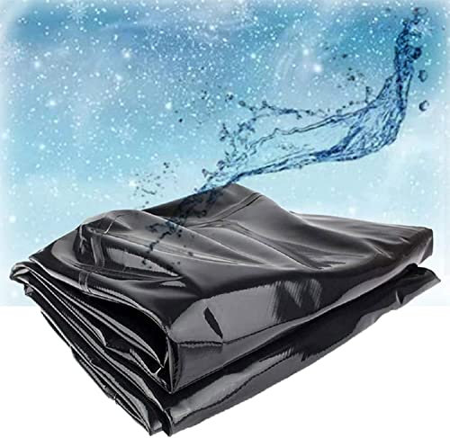 Butyl Rubber Garden Pond Liner 2x2m 5x2m 7x6m 10x12m 11x12m Premium Fish Pond Edging Film Outdoor Koi Ponds Underlay for Landscaping Repair Patch Reservoir Fountains Water Flows ( Color : Black , Size