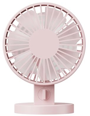 Azxcvbnm Ventilateur de bureau USB avec 2 vitesses - Flux d'air puissant - Ventilateur de bureau USB pour la maison, le bureau, la chambre à coucher, la bibliothèque