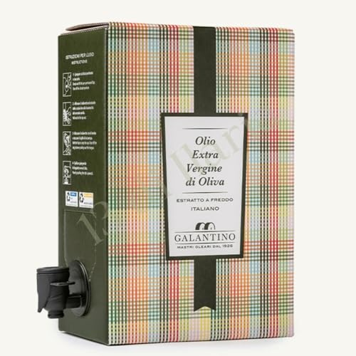 Olio Extra Vergine di Oliva 100% Italiano 2L | Estratto a Freddo, Fruttato Medio | Oliveti Secolari Puglia | Con Rubinetto e Sacca Interna | 13 di Ilaria