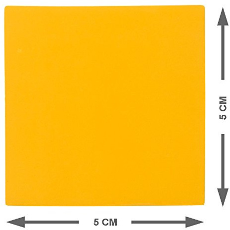 25 Magnete Wiederbeschreibbar 5 x 5 cm für Magnettafeln, Kühlschränke, Plantafeln und Whiteboards Haftnotizen leicht abnehmbar und wiederverwendbar. Auch für Agile, Scrum, Kanban oder Lean. (Orange)