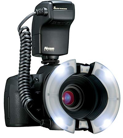 Nissin MF18 Ringblitz für Sony, Schwarz