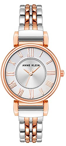 Anne Klein Women's Bracelet Watch, Silver/Rose Gold