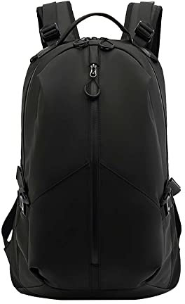 YuanDiann Motorrad Rucksack, Wasserdicht Langlebig Verdickt Große Kapazität Laptop-Fach Motorradrucksack Motorradhelm Weiche Schale für Reisen Camping Radfahren Wandern Schwarz L