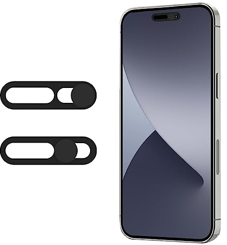 Cover per fotocamera frontale per telefono, compatibile con iPhone 14Pro, iPhone 14Pro Max, iPhone 15, iPhone 15Plus, iPhone 15Pro, iPhone 15Pro Max, protegge privacy e sicurezza, non influisce sul