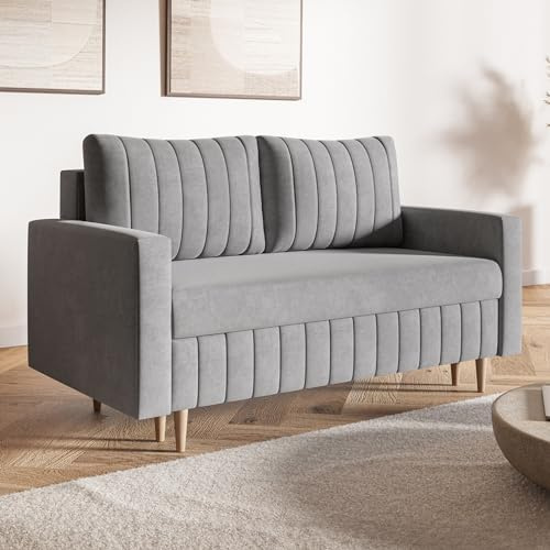 MOTIVENA Schlafsofa 160 cm Breit Sofa 2 Sitzer Sitzer