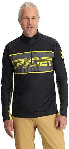 Spyder Paramount 1/2 Zip, Herren, Acid Yellow, XXL