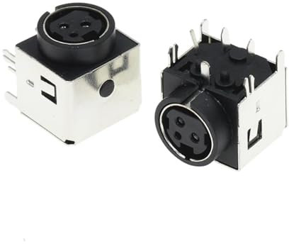 100PCS MPC-3-02 Mounting Female DIN 3 Jacks S-video Adapter Sockets S Terminal ITCLEYMDZV