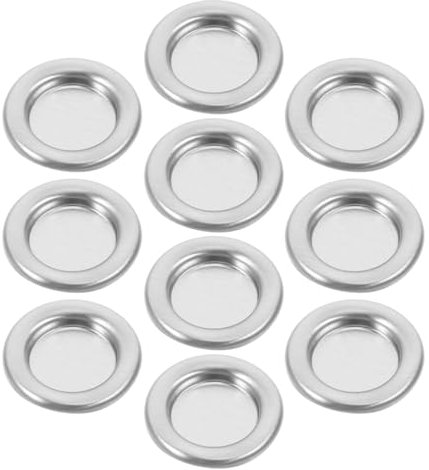 IMIKEYA 10stücke Metall Räucherkegelschale Aus Aluminiumlegierung Dekorativer Räucherkegelhalter Räucherstäbchenhalter Räuchergefäßschale Für Turmräucherwerk Praktisch Für Home Und Office