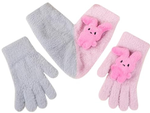 xowwyue Guantes cálidos de invierno,Guantes cálidos para parejas, Guantes cálidos para parejas, Guantes elegantes para parejas con pantalla táctil, manoplas para 2 personas para parejas y amantes