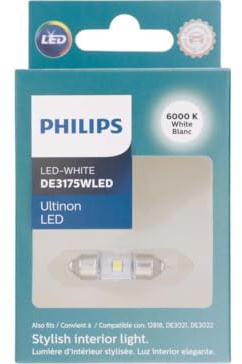 Philips DE3175WLED Ultinon LED Bulb (White), 1 Pack