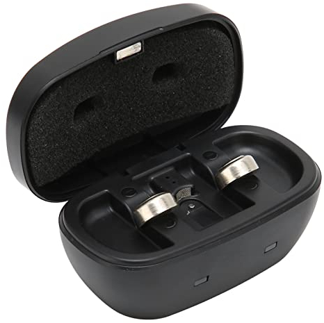 Cargador de Batería de Moneda de Litio, 2 Pilas de Botón A675, Caja de Carga de Batería de Botón Recargable USB para Audífonos