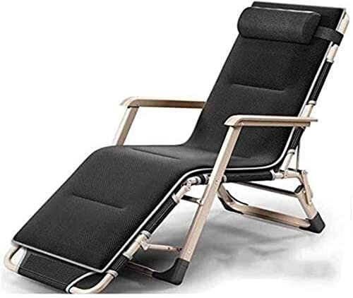 BTURYT Liegestühle, Sonnenliege/Klappbarer Garten, Liegegarten, Strandstuhl für den Urlaub im Freien, Esszimmerstuhl, Unterstützung 200 kg von Null