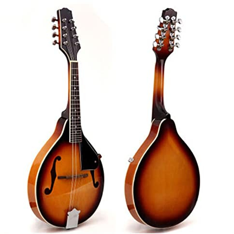 Mandolins 8-String Basswood Musical Instrument With Rosewood Steel Mandolin Mandolin Instrument for Beginner