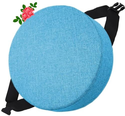 uyeoco Set di 4/2/1 Cuscini per Sedie rotondi,Cuscini rotondi per sedie da esterno/cucina/ufficio diametro 30/35/40/45/50cm (Color : 2#, Size : 40x40x5cm)