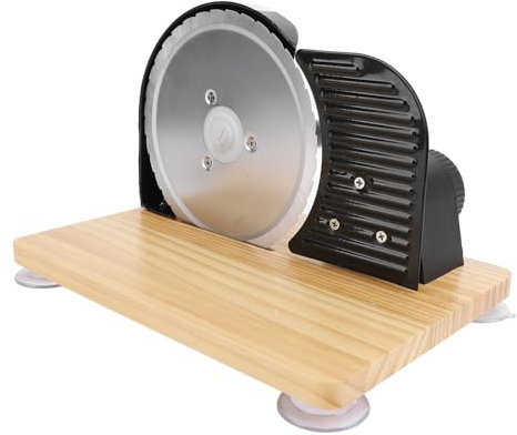 pain Réglable, Trancheuse de Pain en Acier Inoxydable avec Lame de 170 Mm, Manivelle à Main pour la Boulangerie de Cuisine à la Maison, Tranches jusqu'à 15 Mm D'épaisseur,