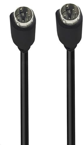 Câble adaptateur mâle vers mâle S vidéo 5 broches petit DIN 5 broches S-vidéo ligne ou home cinéma et utilisation en voyage