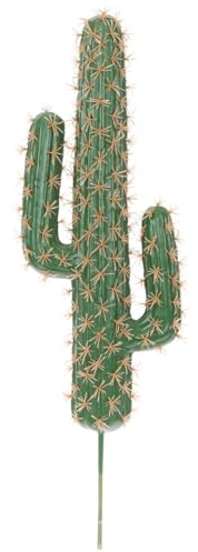 CVUTOVO Adorno De Cactus Simulado 46 Cm Decoración De Jardín Realista para Mesa o Interior