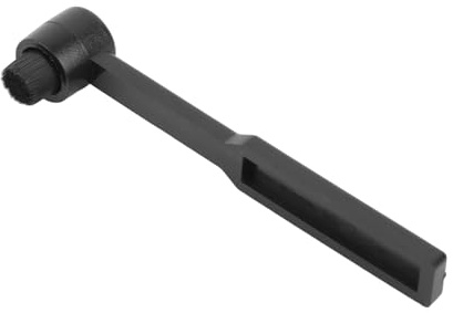 Introti Limpiador de tocadiscos para agujas de disco, antiestático, accesorios de fibra de carbono para limpieza de suciedad y polvo