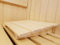 AGANDE Sauna Kopfstütze J-007 Saunakopfstütze Nackenstütze Beinauflage Rückenlehne Rückenstütze Saunazubehör Espenholz kein Nadelholz Daher ohne Harz und nur wenig wärmeleitend