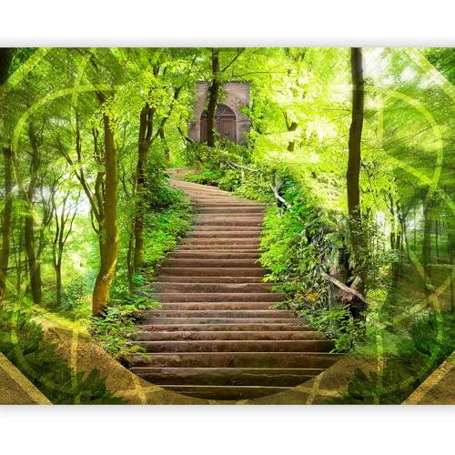murando Fotomurales autoadhesivo Bosque 343x270 cm Papel Pintado Decoración | Pared Murales Pegatina decorativos adhesivos 3d moderna de Diseño Fotográfico