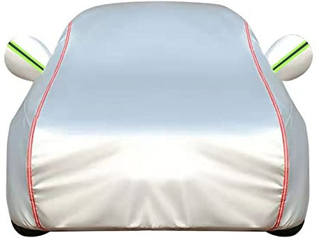 TREEECFCST Schattierungsnetz Sichtschutz Balkon Kompatibel mit Mercedes-Benz,Für E-Klasse 1994-heute,wasserdichte Outdoor Indoor Full Car Cover mit seitlichem Reißverschluss 0305 (Color:D,Size:213/