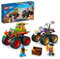 LEGO 60397 City Monster Truck Race 6+ 301 Pieces Building Toy Build 2 Cool Monster Trucks Featured in the Popular Game 2k Drive, Medium