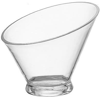 Bafnsiji Bol de mélange en Plastique, Grands Bols de Service en Plastique réutilisables, Bols de Bonbons acryliques épais, Bols de Service de Salade Claire, Plats de départ,13.6cm