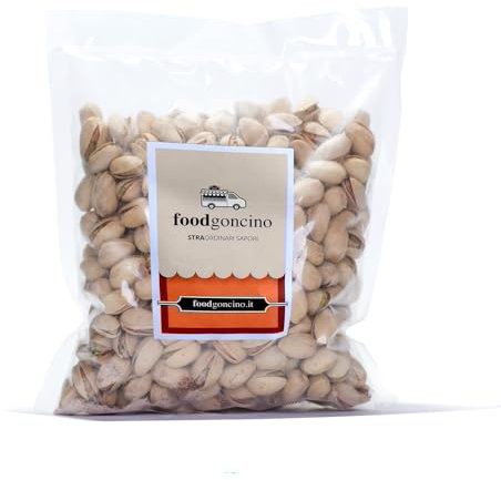 Pistacchi con guscio al naturale - 500 g - Foodgoncino