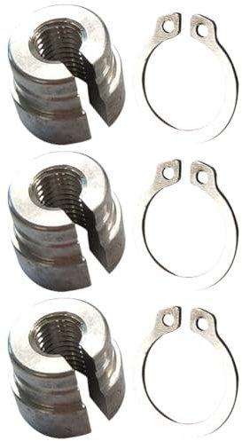 OSALADI 6stücke Aluminium Kabelhülse Für Throttle Kabel Kompatibel Mit Silber Installieren Langlebig Und Präzise