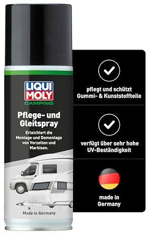 Liqui Moly Camping Pflege- und Gleitspray | 200 ml | Reinigung/Pflege/Wartung | Art.-Nr.: 21808