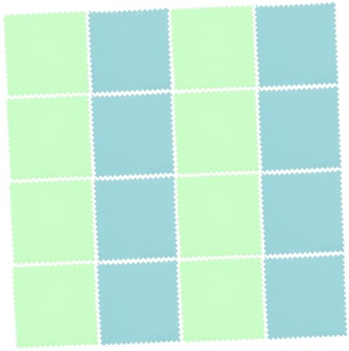 DEARMAMY 150piezas Paquete De Paños De Limpieza para Joyería y Pantallas para Pulido Plata Reutilizables y