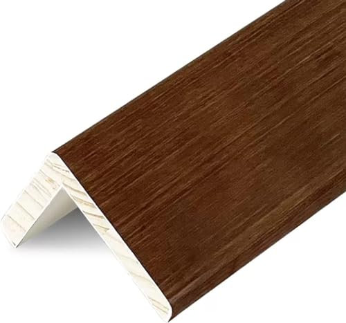 Kantenschutz aus Holz für Fensterbank und Türrahmen, Treppenkante, Wand, Eckschutz, Streifen (6 cm Breite x 145 cm Länge)