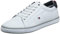 Tommy Hilfiger Men Vulcanised Trainers, White (White), 43 EU