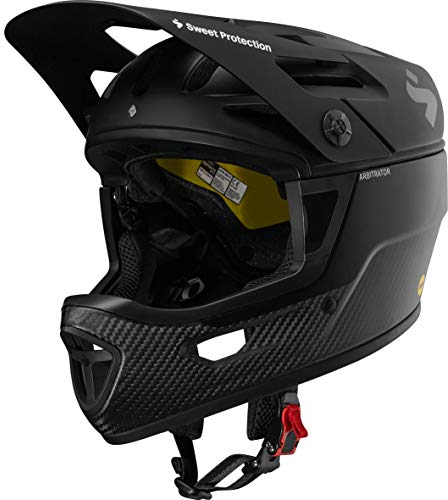 Sweet Protection Arbitrator MIPS Helmet, Matte Black/Natural Carbon, ML