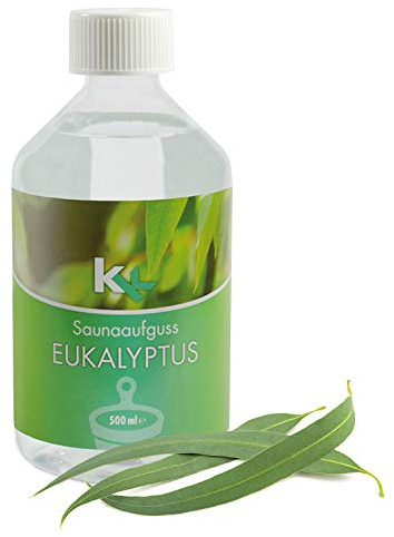 KK Sauna Aufguss Konzentrate PREMIUM | 500 ml Flasche | Made in Germany | Wellness für Zuhause | Eukalyptus