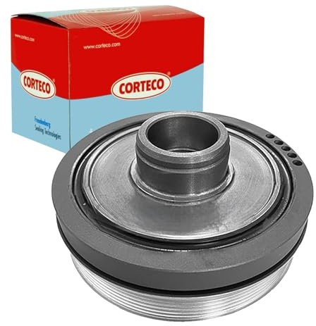 Corteco 49467668 Riemenscheibe, Kurbelwelle | 49467668 passend für 1 2 3 4 5 X3 X4 | 49467668