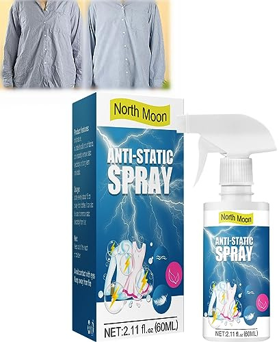 HOUXIANDOU Aerosol Antiarrugas | SU Ropa PLANCHADA EN 30 Segundos, Spray Antiarrugas para Ropa, Spray Antiarrugas, Elimina Fácilmente Las Arrugas Y Los Olores (1 Botella)