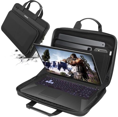 Smatree Funda de portátil de 16 para Lenovo LOQ 16IRH8/16APH8/15APH8/15IRH8 Gaming Laptop, para 16 Acer Predator Helios 16 Gaming Laptop, para 16 Acer Nitro 16 Gaming Laptop Sleeve (A800)